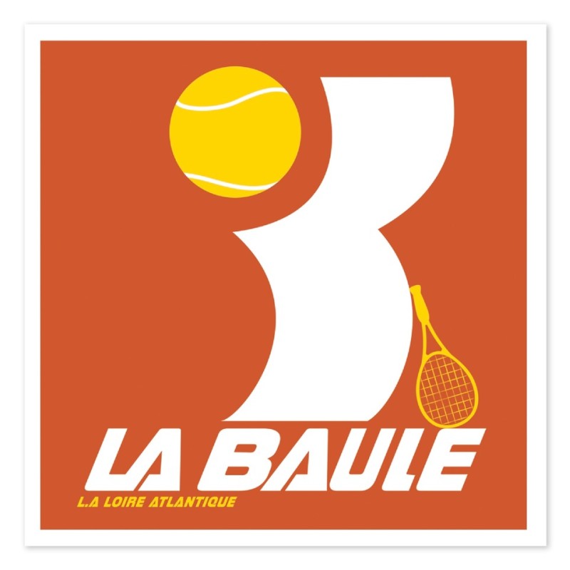 Sticker L.A Baule Tennis