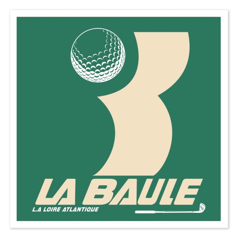 Sticker L.A Baule Golf