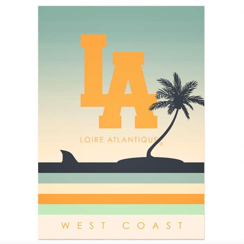 Affiche "L.A West Coast"
