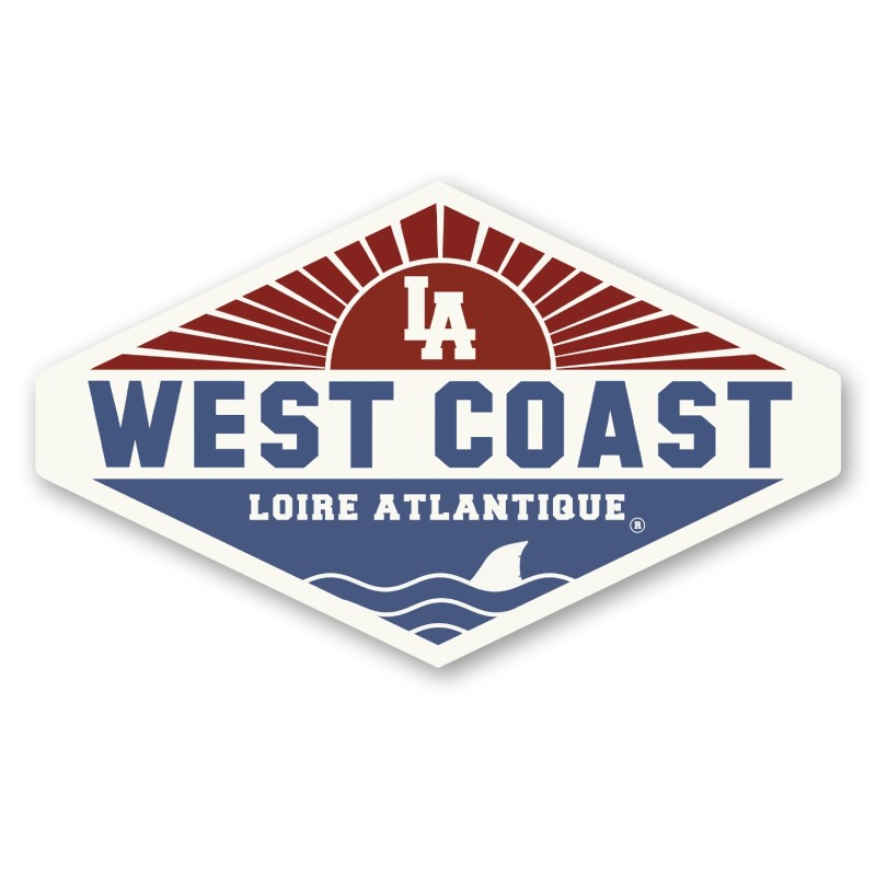 Sticker West Coast Patch