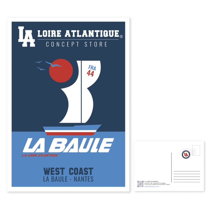 Carte Postale "L.A Baule...