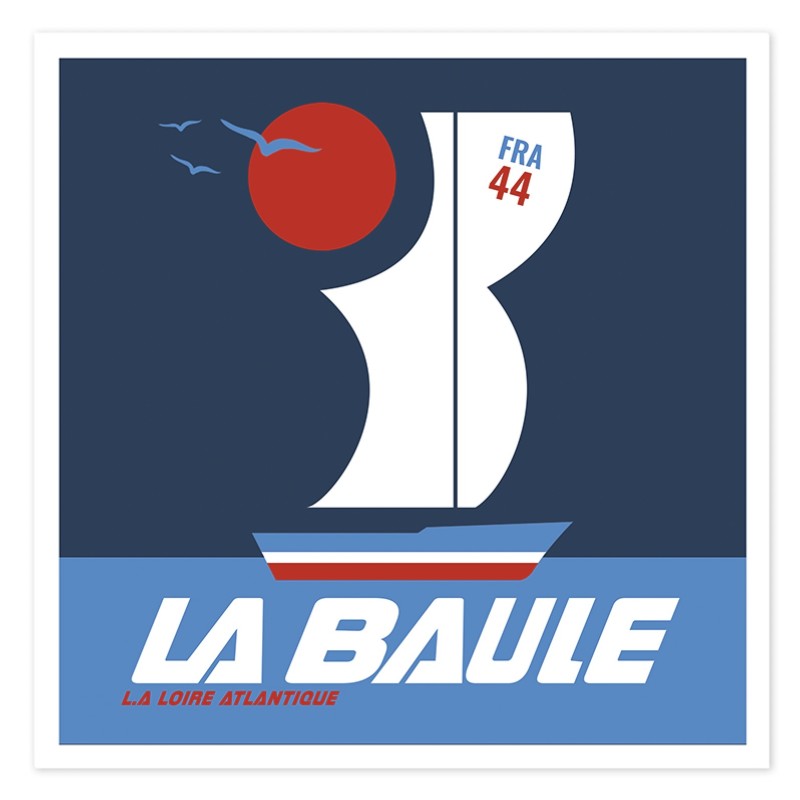 Sticker "L.A Baule Voile"