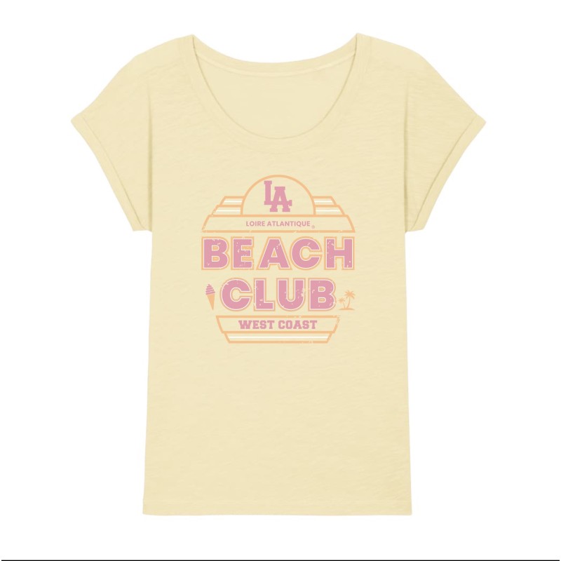 T-Shirt Femme Beach Club