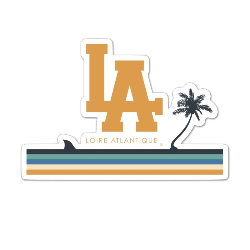 Sticker L.A Orange Stripes IPA