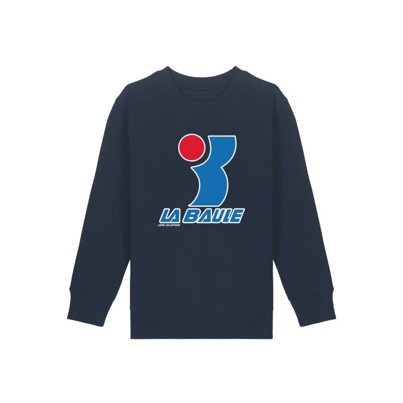 Sweat Kids Col Rond Navy...