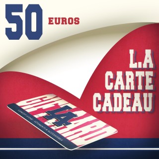 Carte Cadeau 50 €