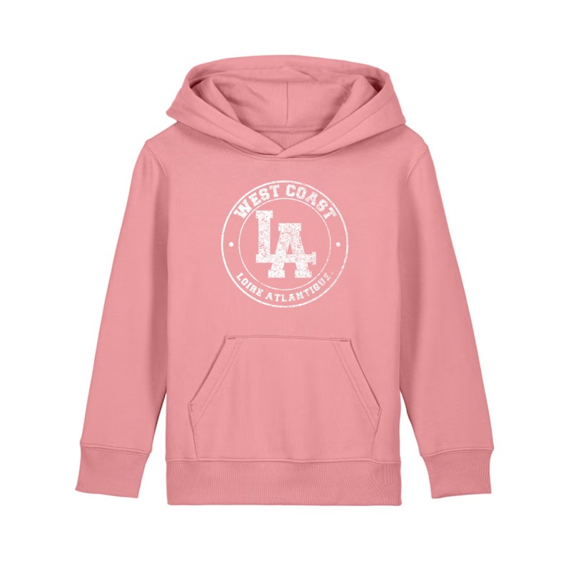 Sweat Capuche Kids Pink Joy...