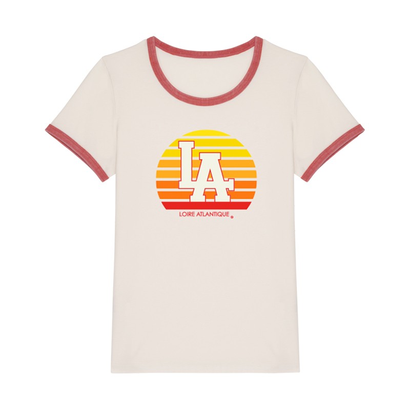 T-Shirt Ringer Femme...