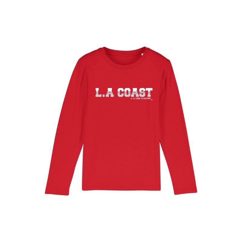 T-Shirt ML Kids Red L.A...