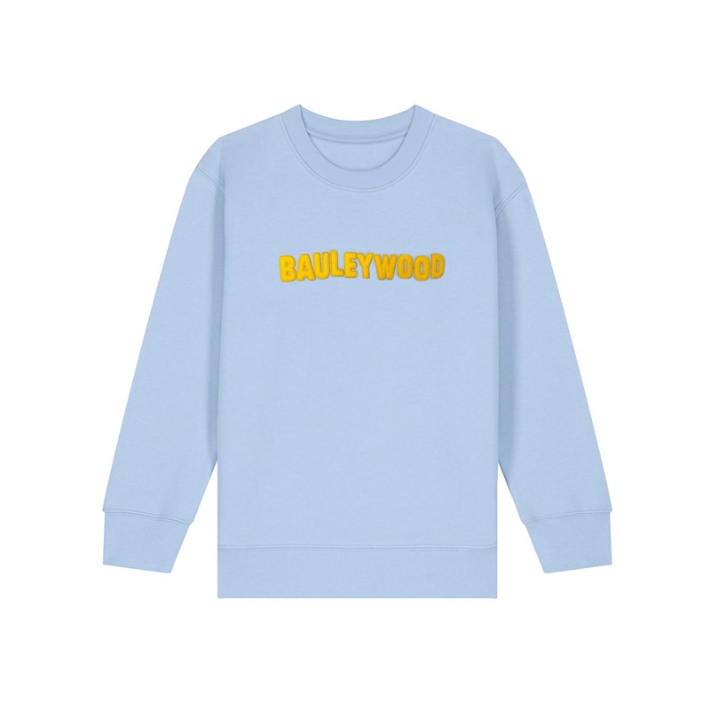 Sweat Kids Col Rond Blue...