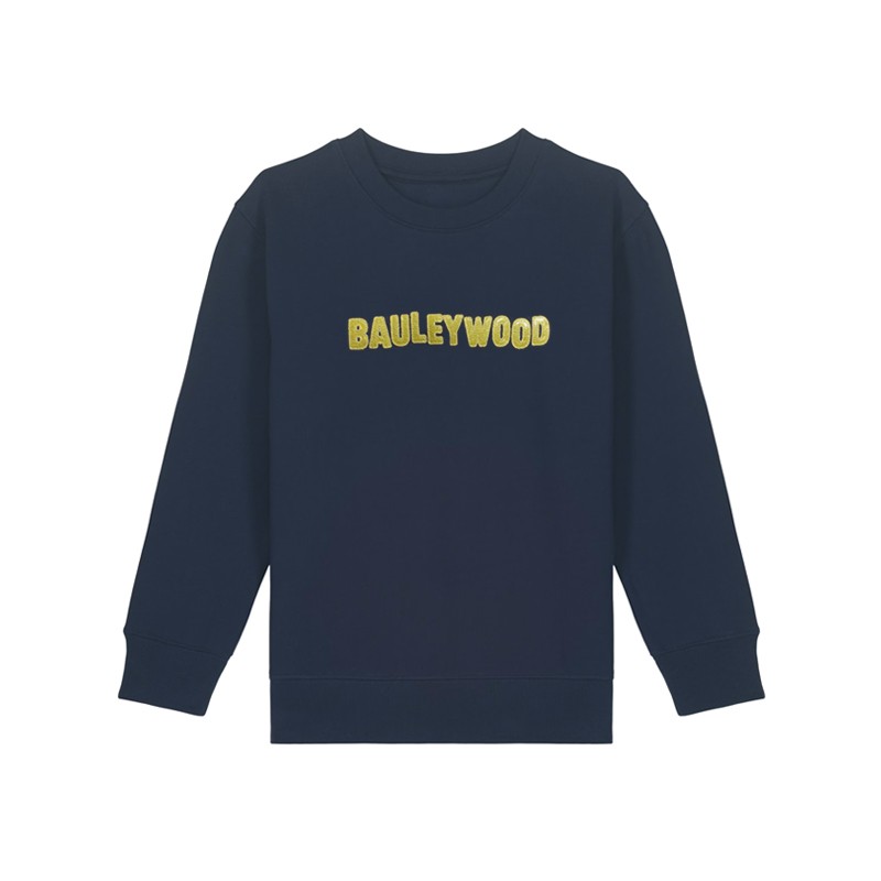 Sweat Kids Col Rond Navy...