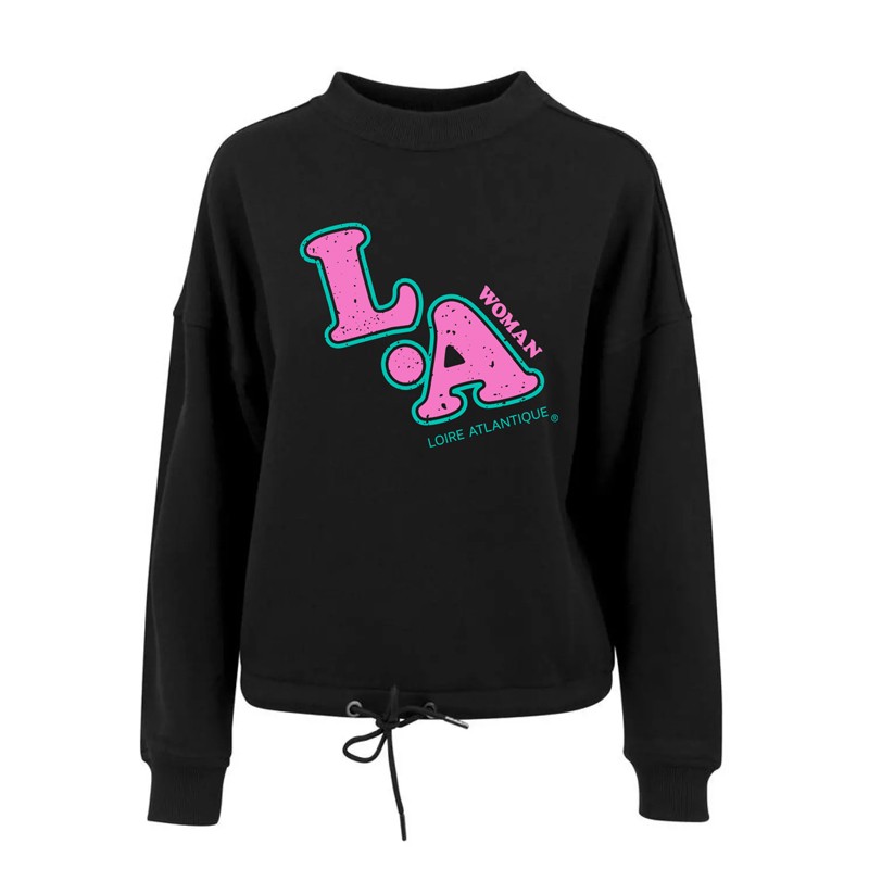 Sweat Femme Oversize Black...