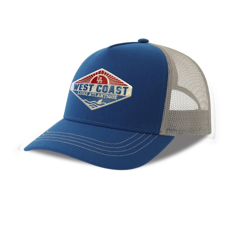 Casquette Snap Royal/Grey...
