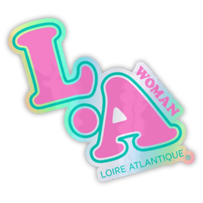Sticker "L.A Woman" Holo'