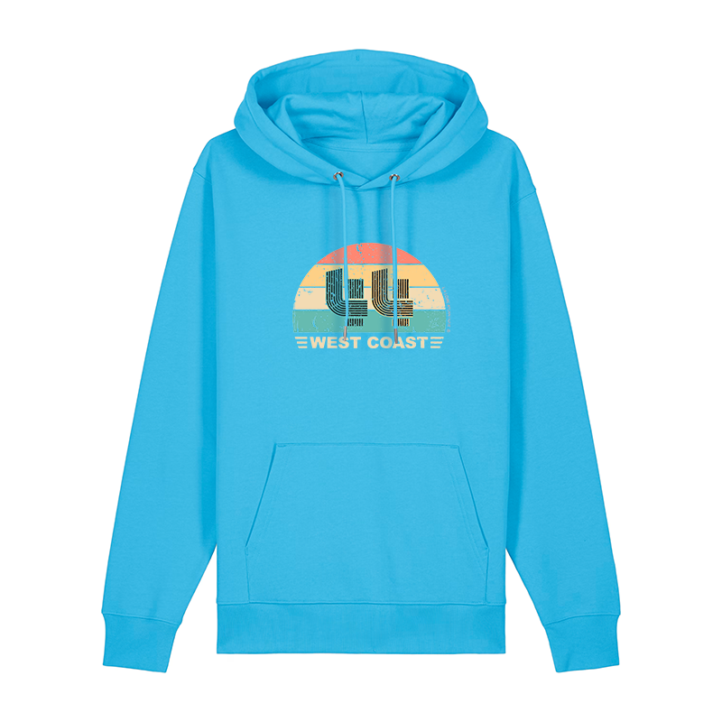 Sweat Capuche Unisexe Aqua...