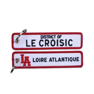 Porte-Clés "District of Le Croisic", L.A Loire Atlantique, 44, Cadeaux, Concept Store, Souvenirs, West Coast.
