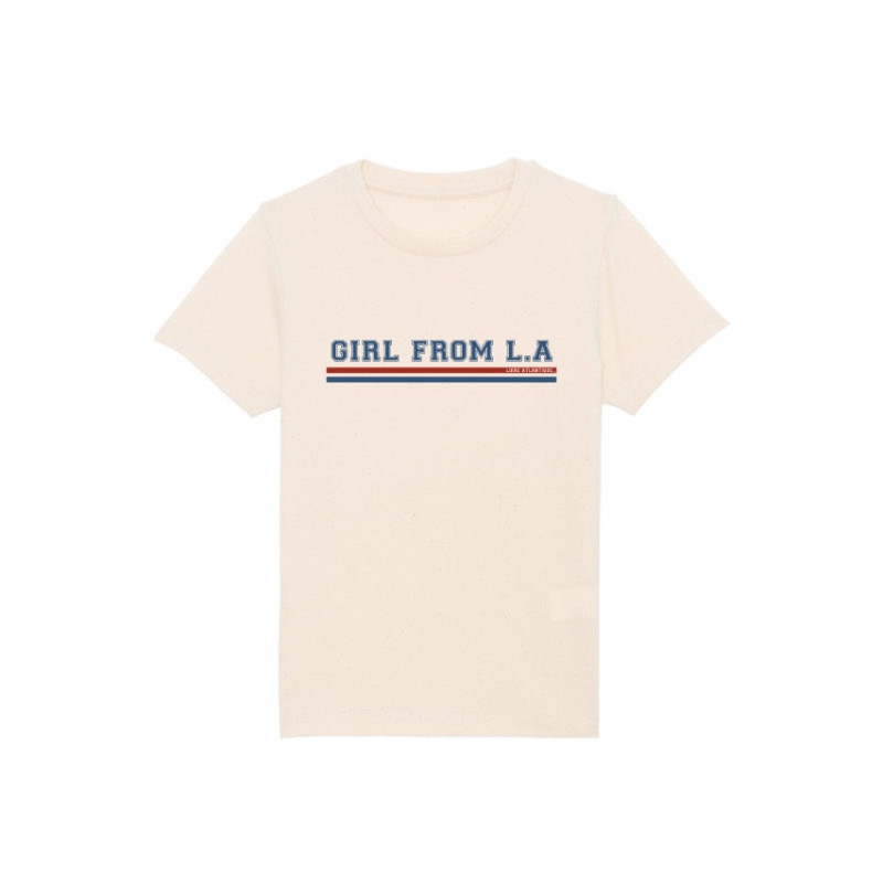 T-Shirt Classic Kids Girl From L.A, L.A Loire Atlantique, Fille, West Coast, 44, La Baule, Nantes.