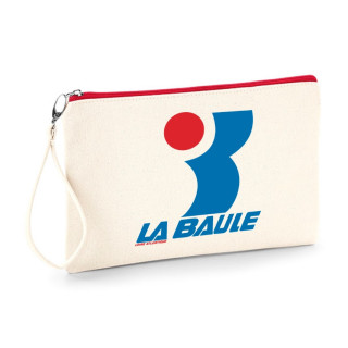 Pochette L.A Baule Vintage, Design, Souvenirs, L.A Loire Atlantique, 44, Années 80, pochette avec dragonne.