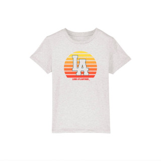 T-Shirt Kids Cream Sunset in L.A, L.A Loire Atlantique, Enfants, West Coast, La Baule, 44, Nantes