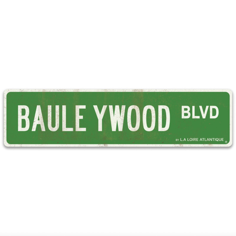 Plaque Déco BauleYwood Blvd