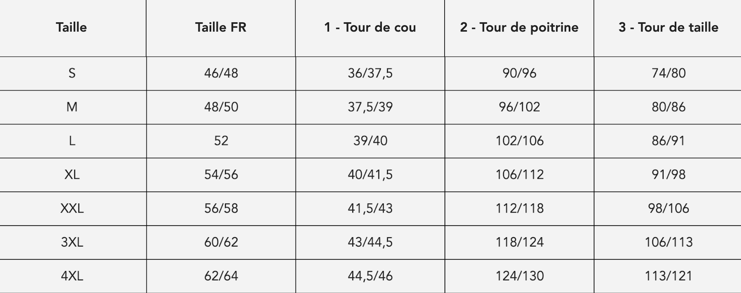 Sizing Prepster STPU331.png